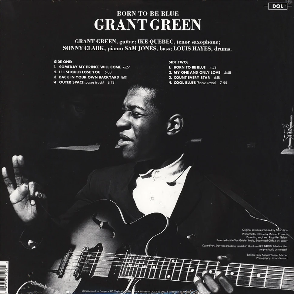 Grant Green - Born To Be Blue Gatefold Sleeve Edition