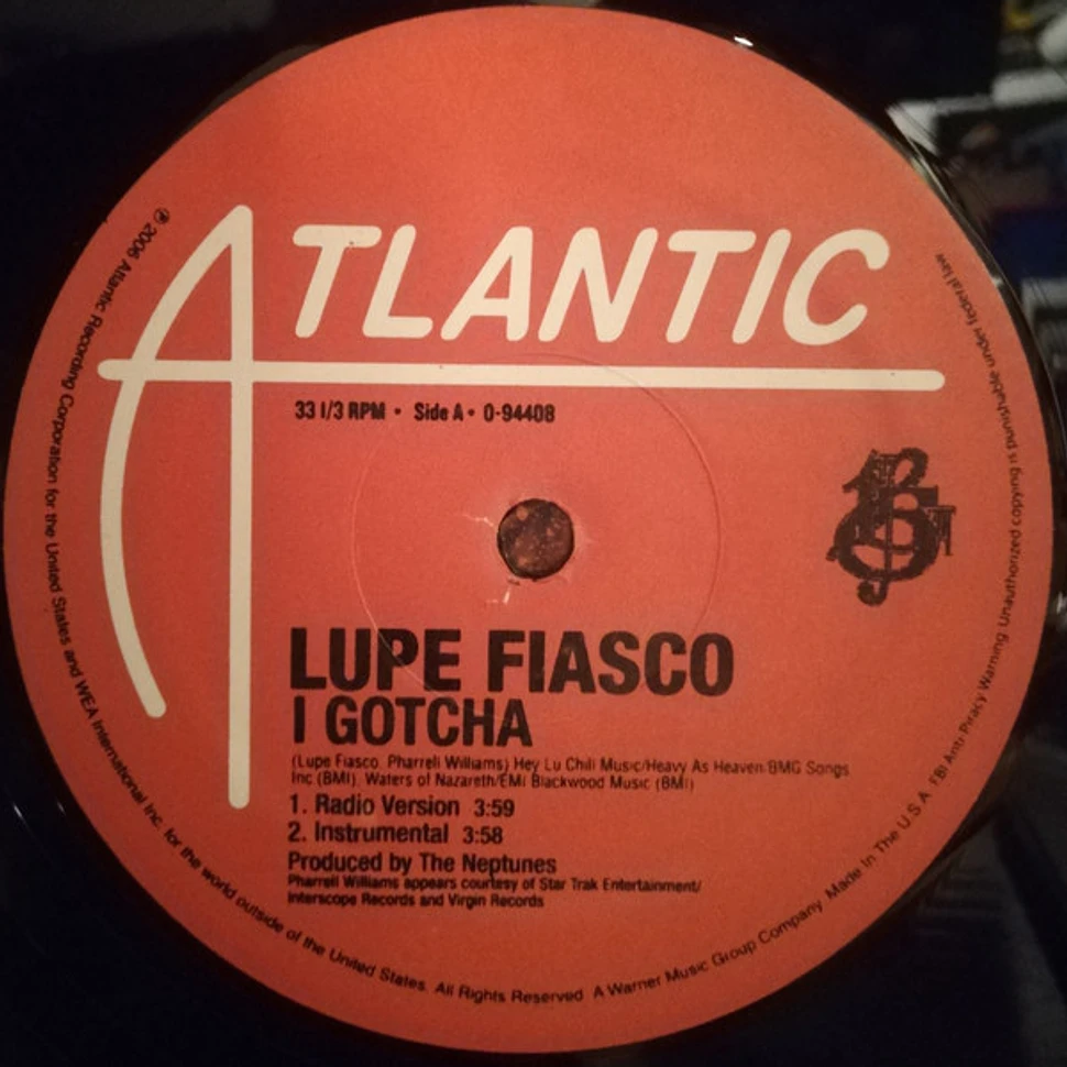 Lupe Fiasco - I Gotcha