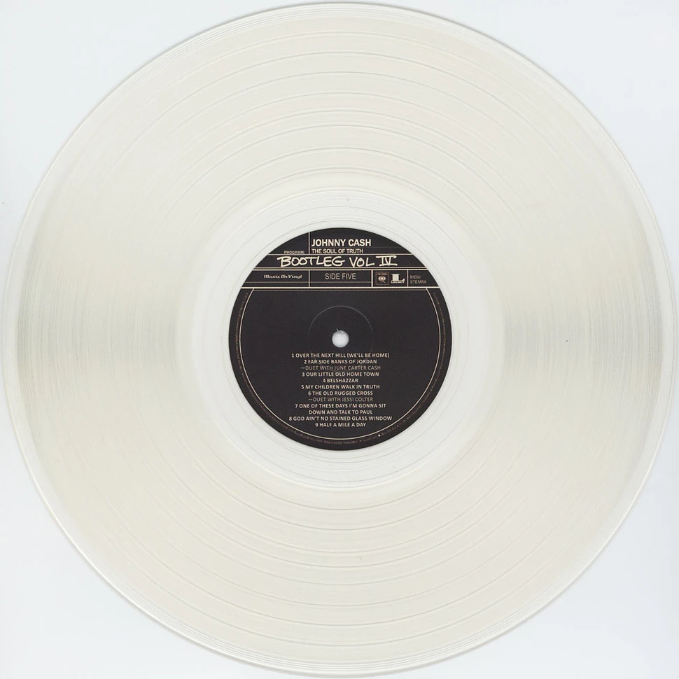 Johnny Cash - Bootleg Volume IV: The Soul Of Truth Limited Numbered Clear Vinyl Edition