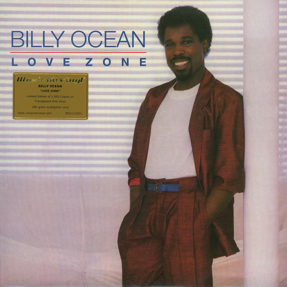 Billy Ocean - Love Zone Limited Numbered Pink Vinyl Edition