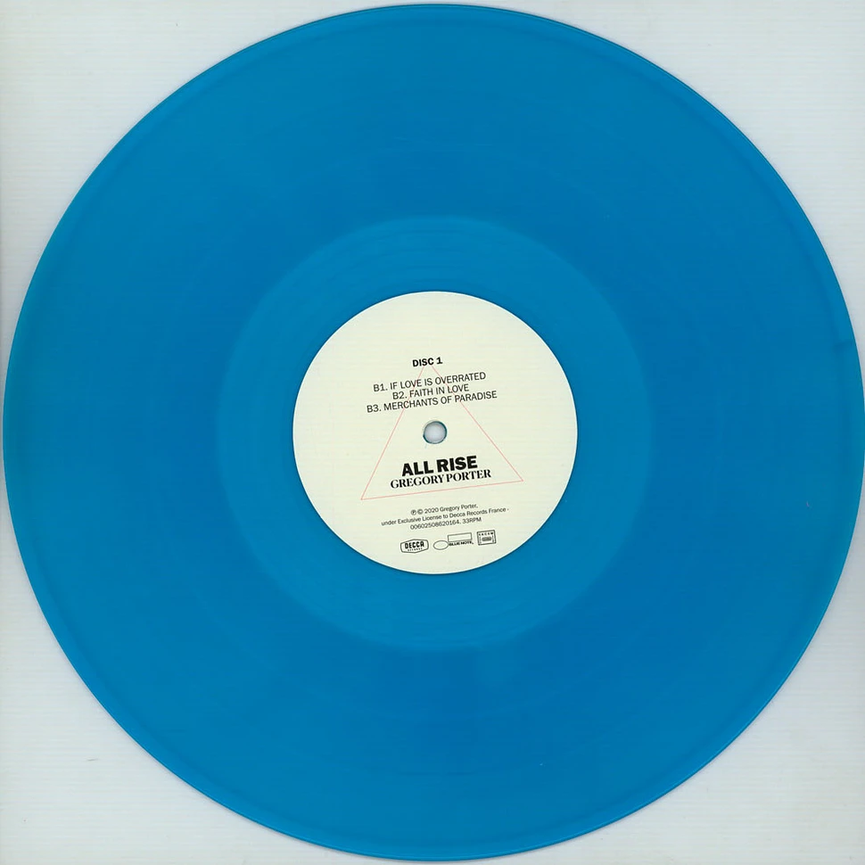 Gregory Porter - All Rise Limited Triple Blue Vinyl Edition