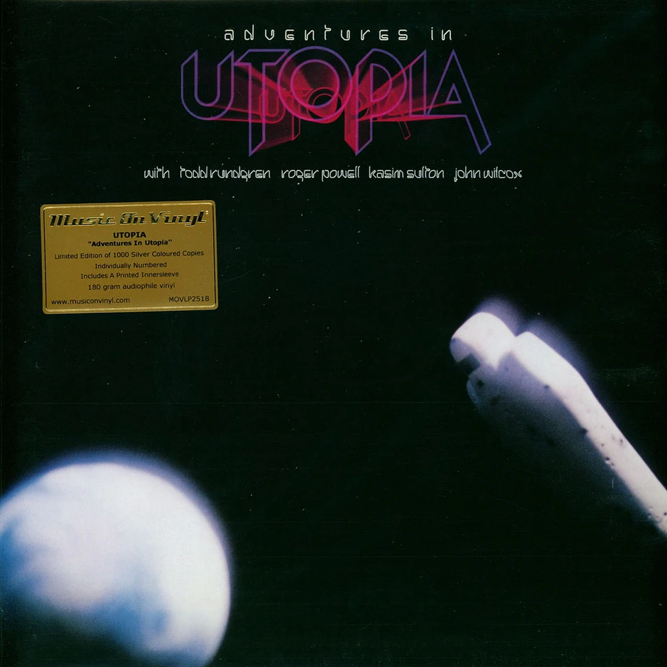 Utopia - Adventures In Utopia Limited Numbered Silver Vinyl Edition