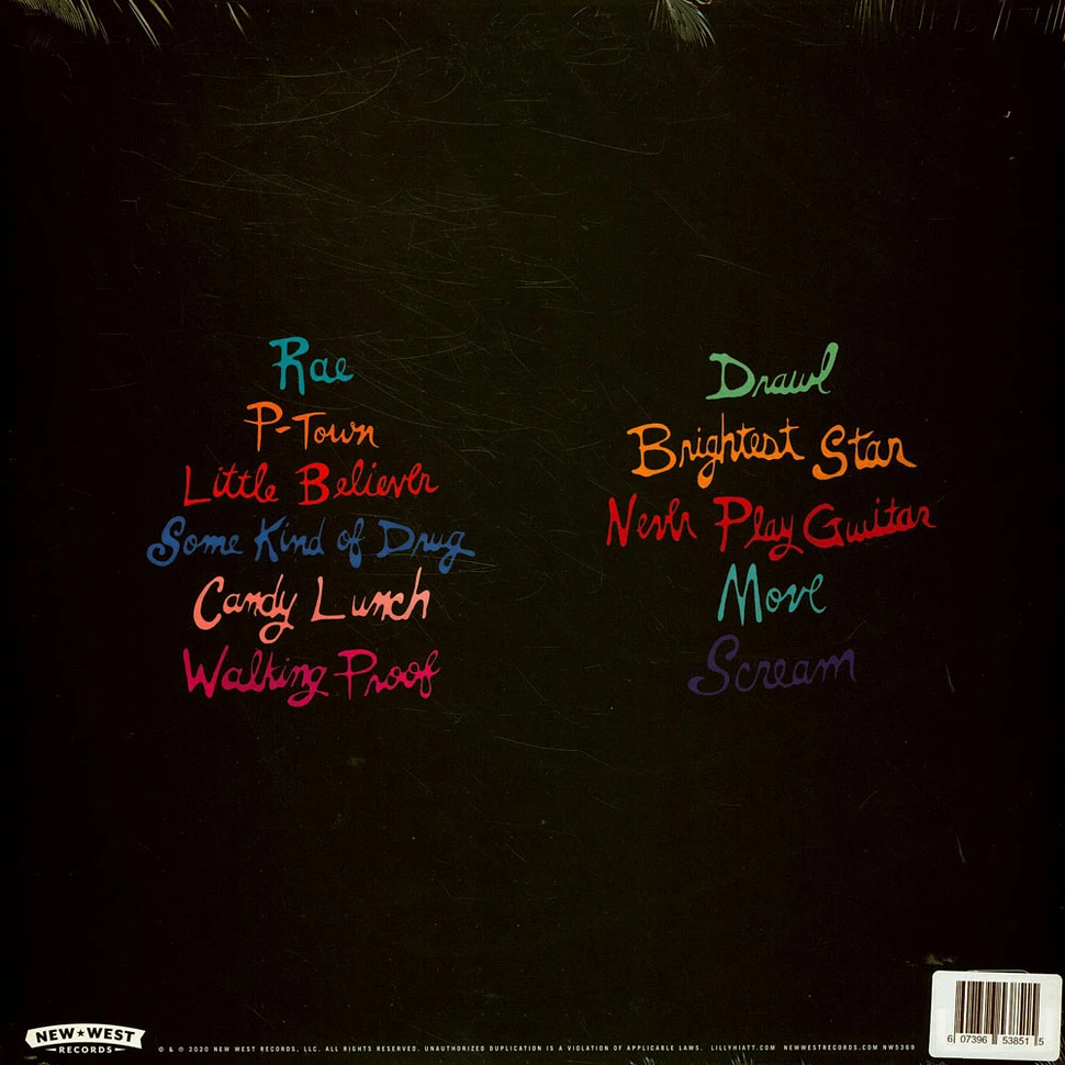 Lilly Hiatt - Walking Proof Colored Vinyl Edition