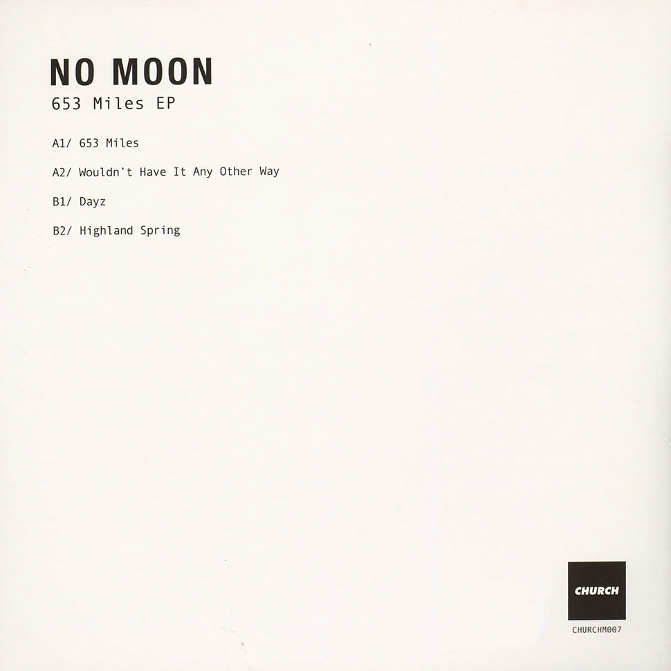 No Moon - 653 Miles