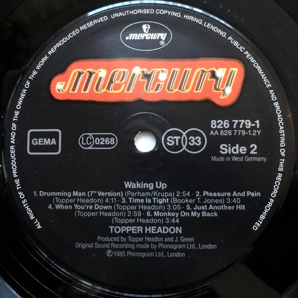 Topper Headon - Waking Up