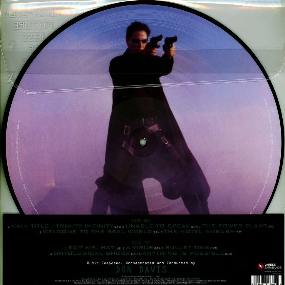 Don Davis - OST Matrix Picture Disc Edition