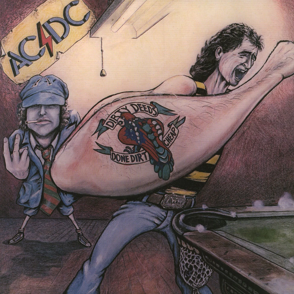 AC/DC - Dirty Deeds Done Dirt Cheap Colored Vinyl Edition