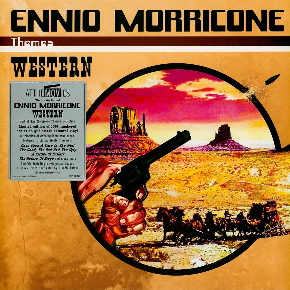 Ennio Morricone - Western Themes Limited Numbered Gun Smoke Vinyl Edition