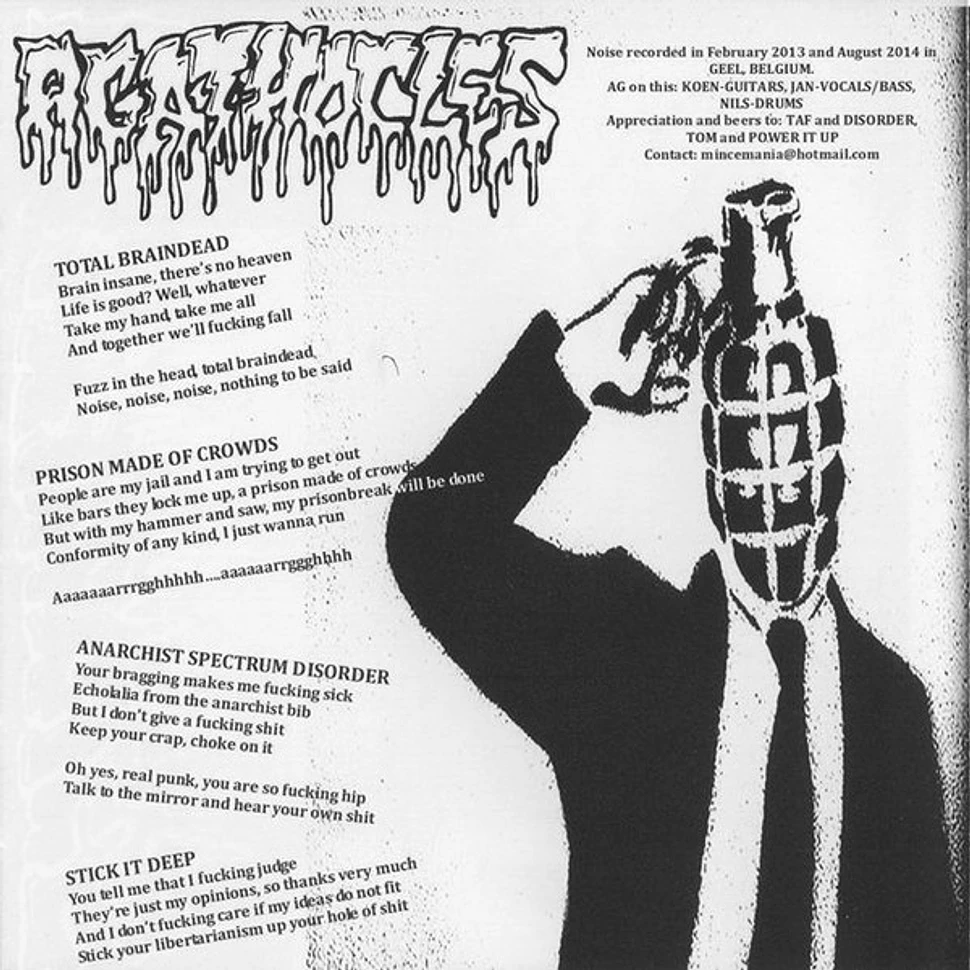 Disorder / Agathocles - Massacre Of Fish / Total Braindead