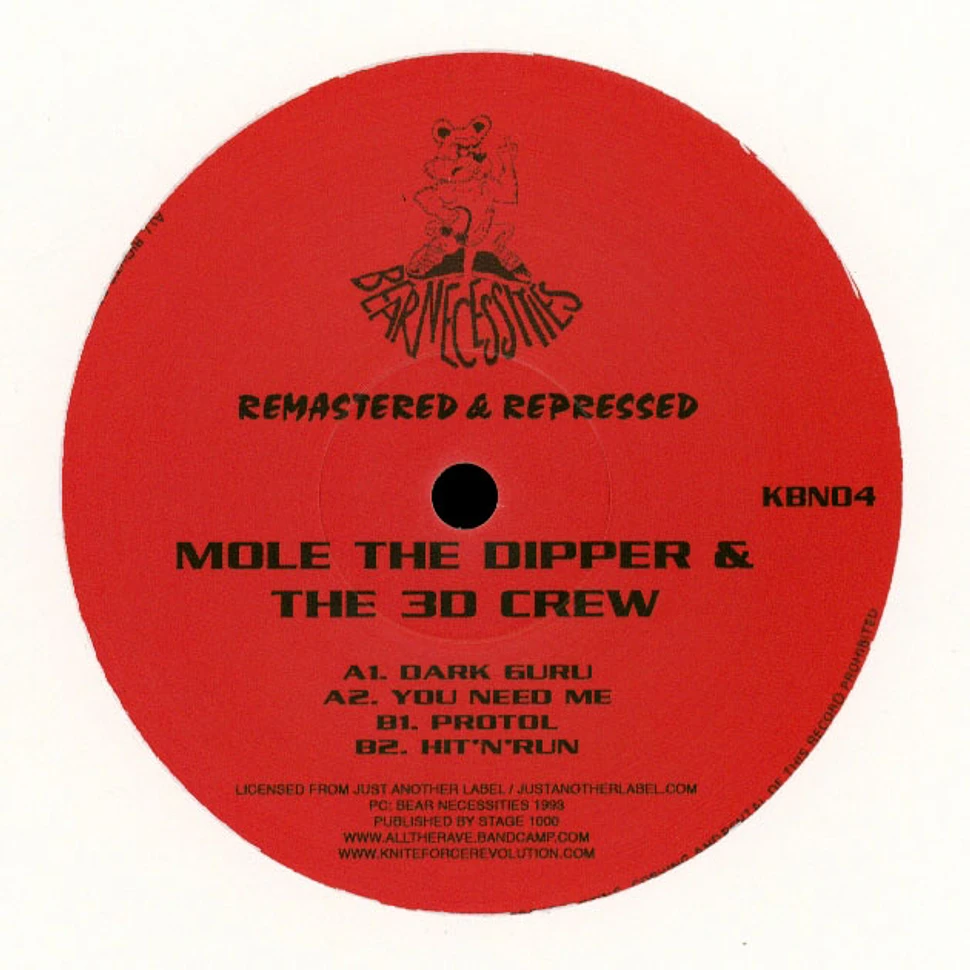 Mole The Dipper & The 3D Crew - Dark Guru Remasters EP