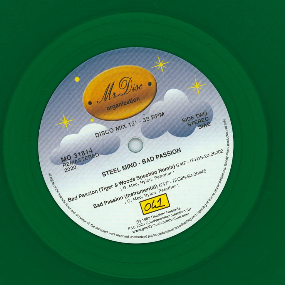 Steel Mind - Bad Passion Green-Transparent Vinyl Edition