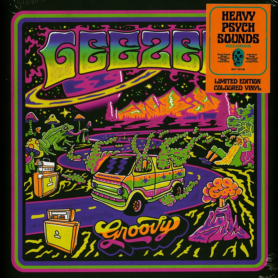 Geezer - Groovy Transparent Green Vinyl Edition