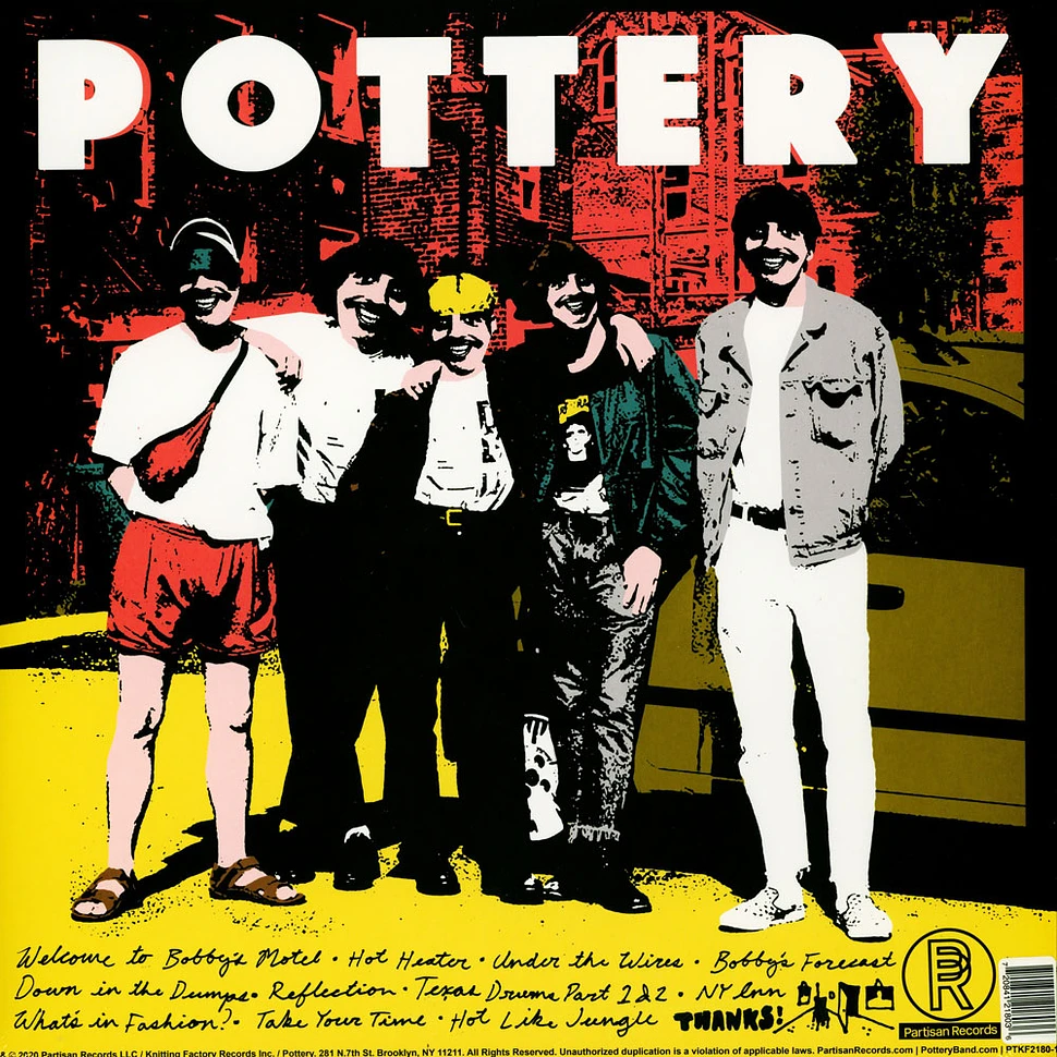 Pottery - Welcome To Bobby's Motel