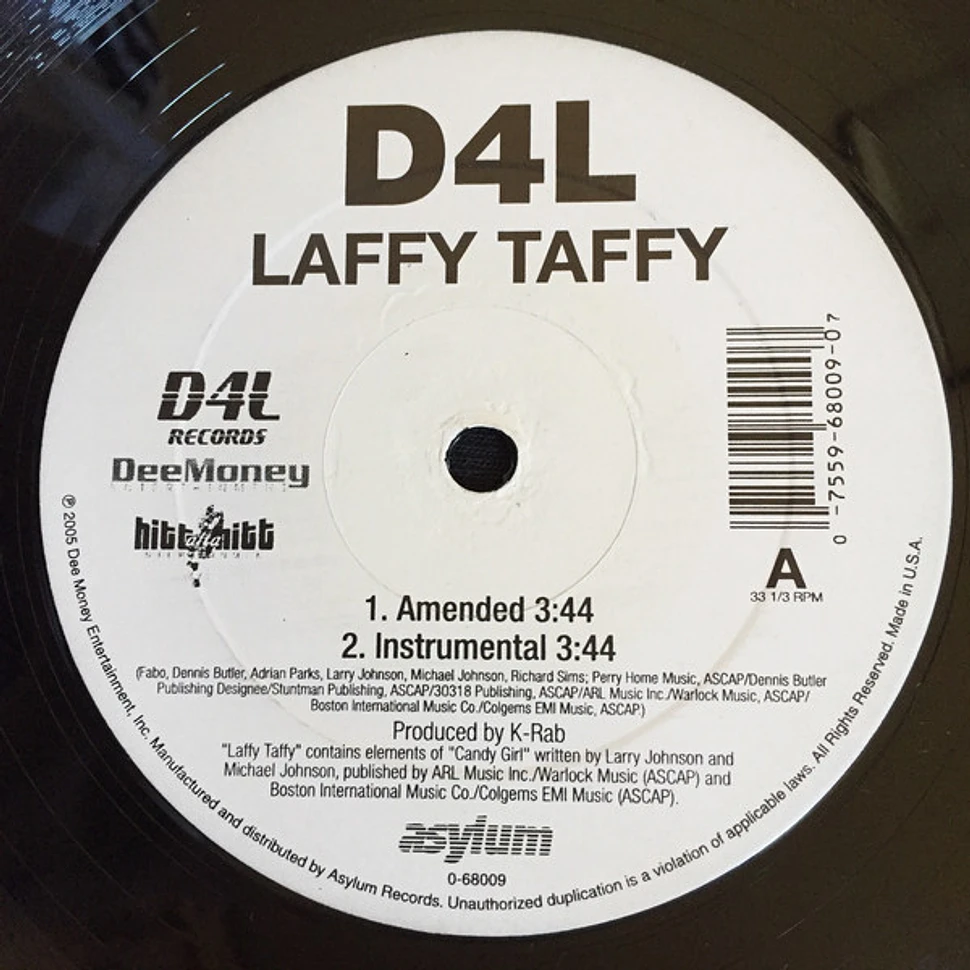 D4L - Laffy Taffy