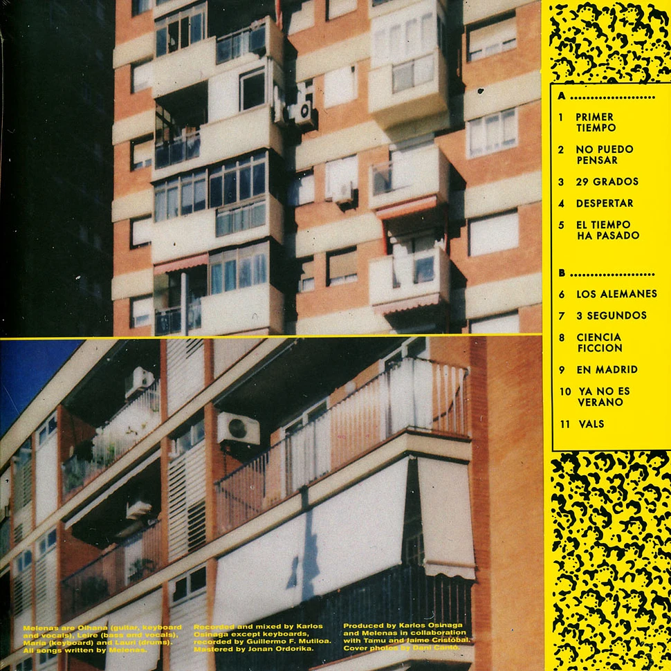 Melenas - Dias Raros Transculent Yellow Vinyl Edition