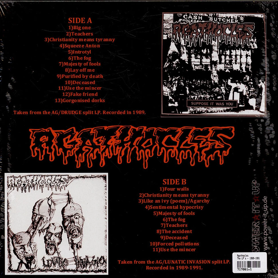 Agathocles - The LP's - 1989-1991