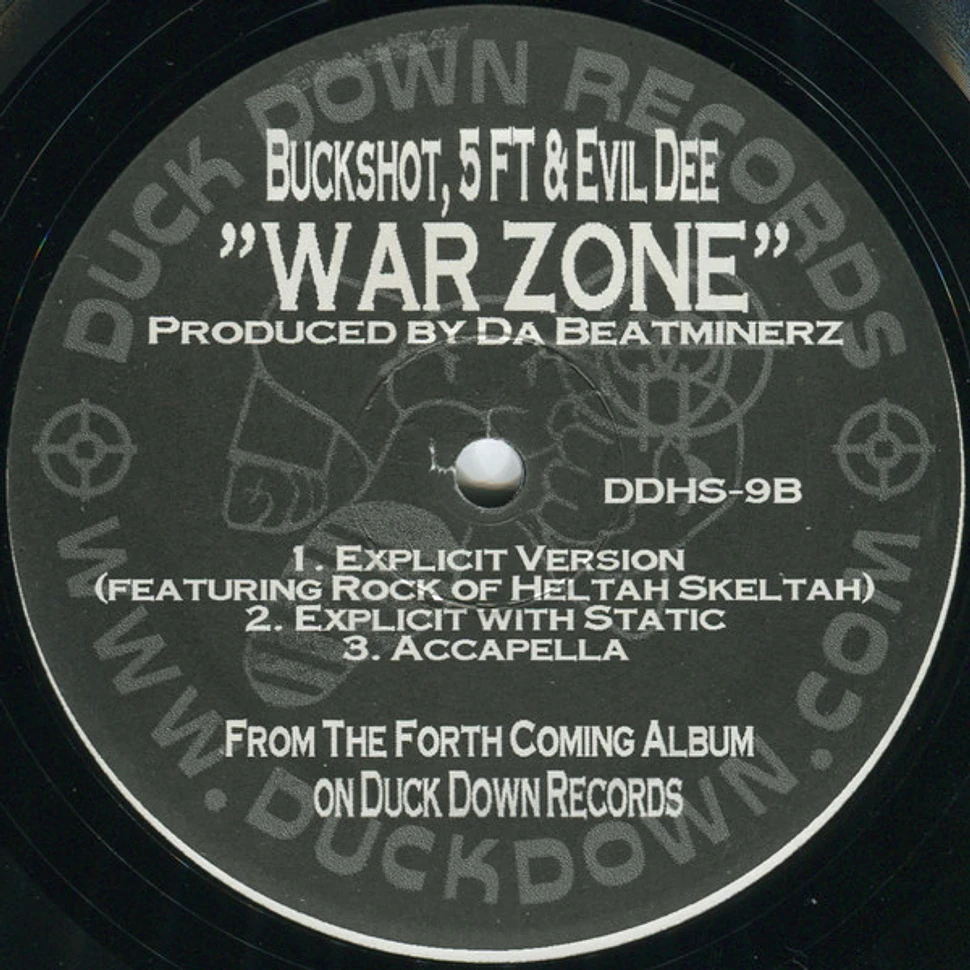 Buckshot, 5 Ft. Accelerator & Evil Dee - War Zone