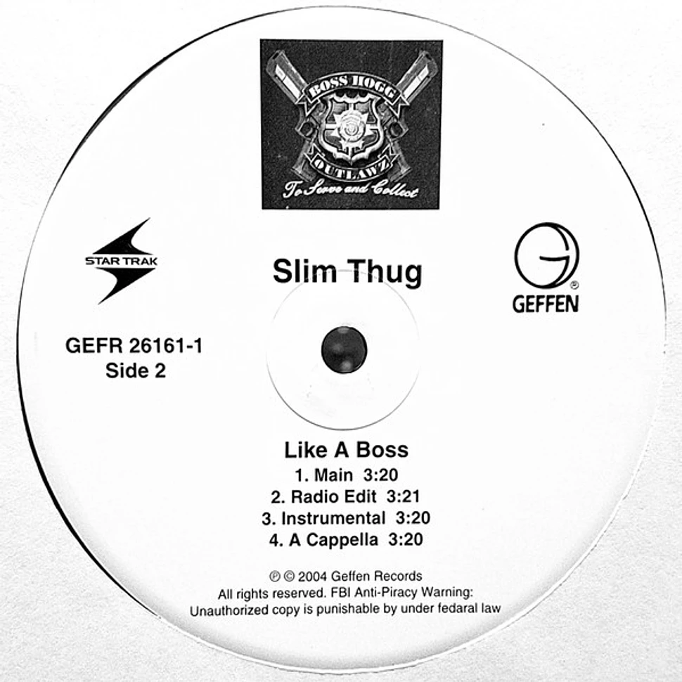 Slim Thug - Like A Boss