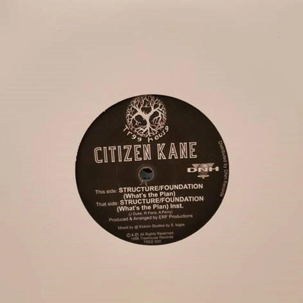 Citizen Kane - Structure/ Foundation (What's The Plan?) / Instrumental