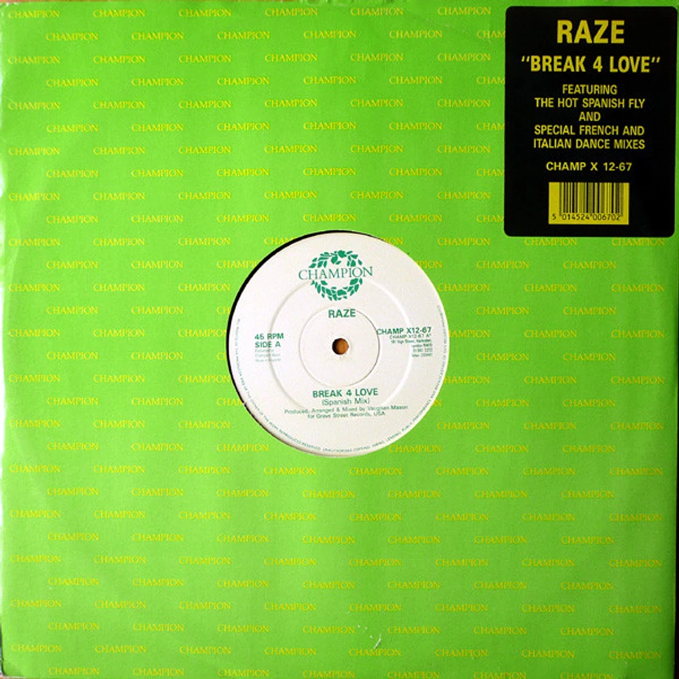 Raze - Break 4 Love - Vinyl 12