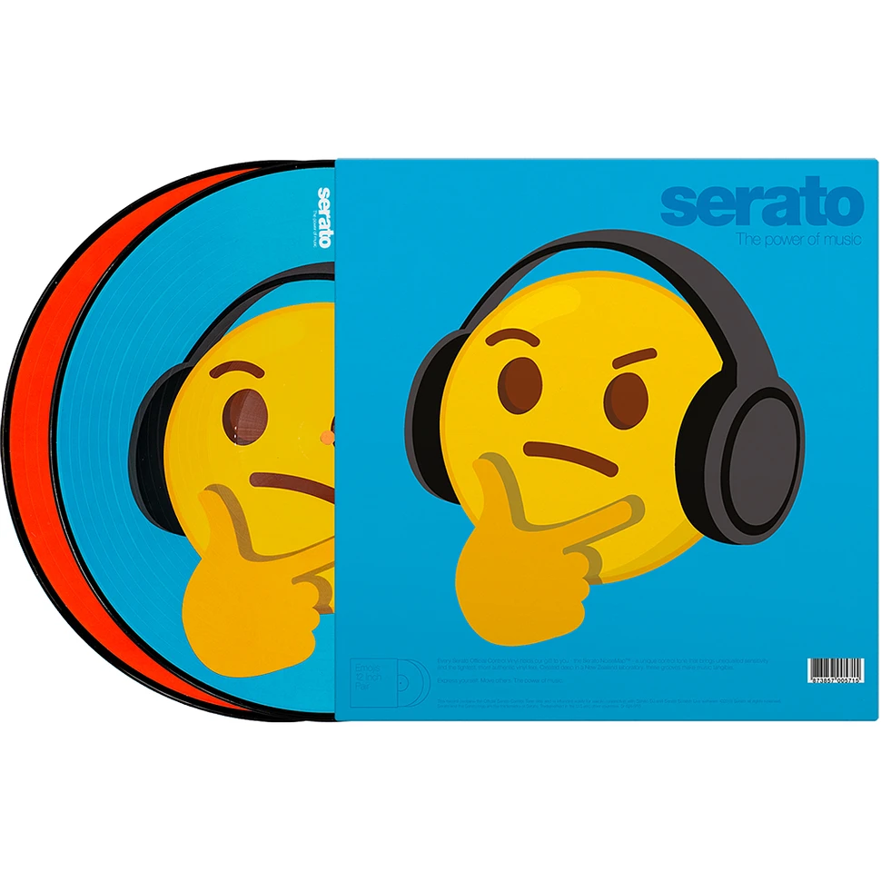Serato - Emoji "Thinking/Crying" 2x12" Picture Control Vinyl