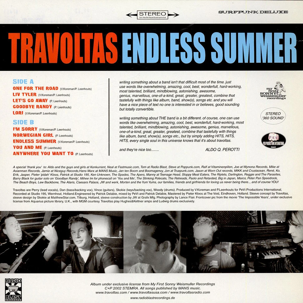 Travoltas - Endless Summer
