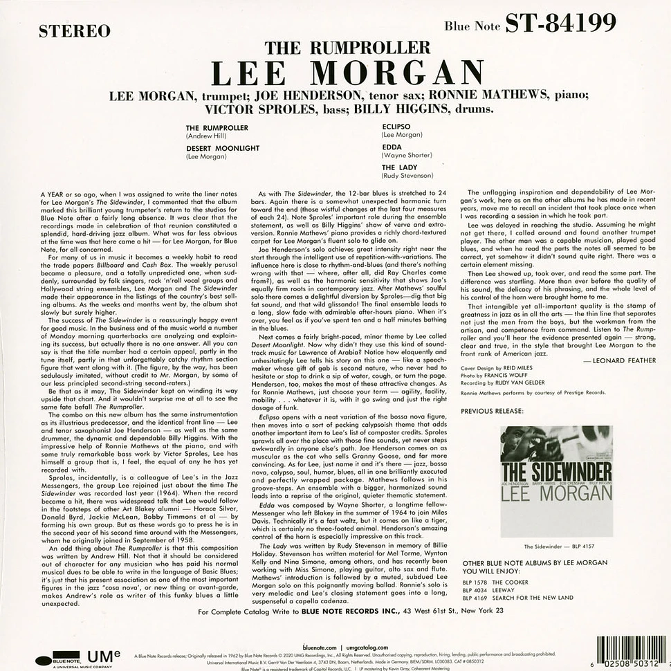 Lee Morgan - The Rumproller