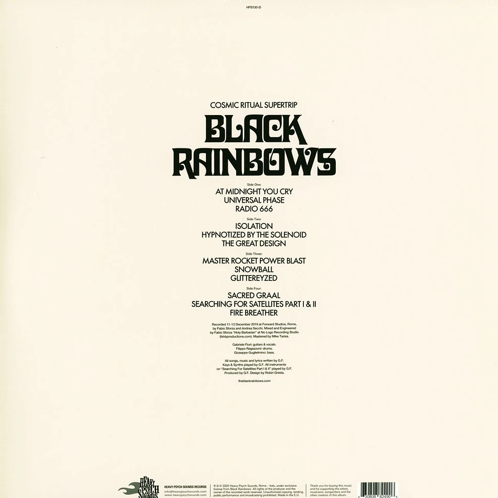 Black Rainbows - Cosmic Ritual Supertrip Colored Vinyl 2lp Edition