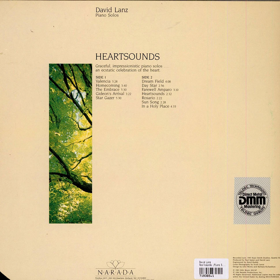 David Lanz - Heartsounds (Piano Solos)