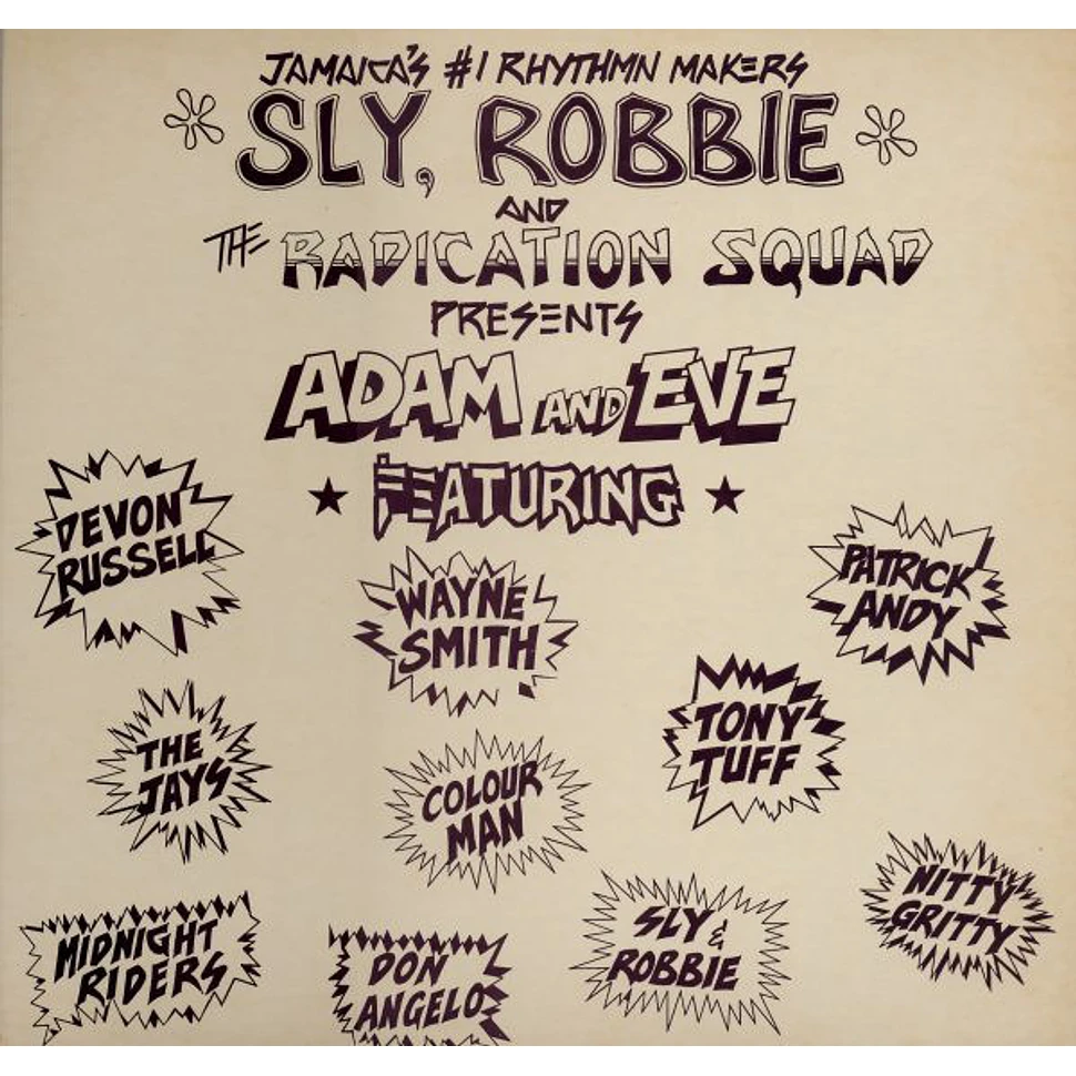 V.A. - Sly, Robbie & The Radication Squad Present Adam And Eve