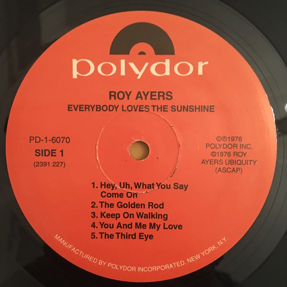 Roy Ayers Ubiquity - Everybody Loves The Sunshine