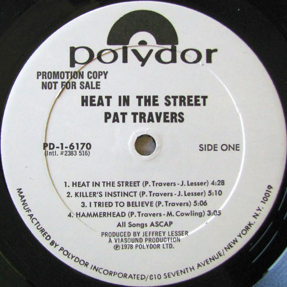 Pat Travers Band - Heat In The Street