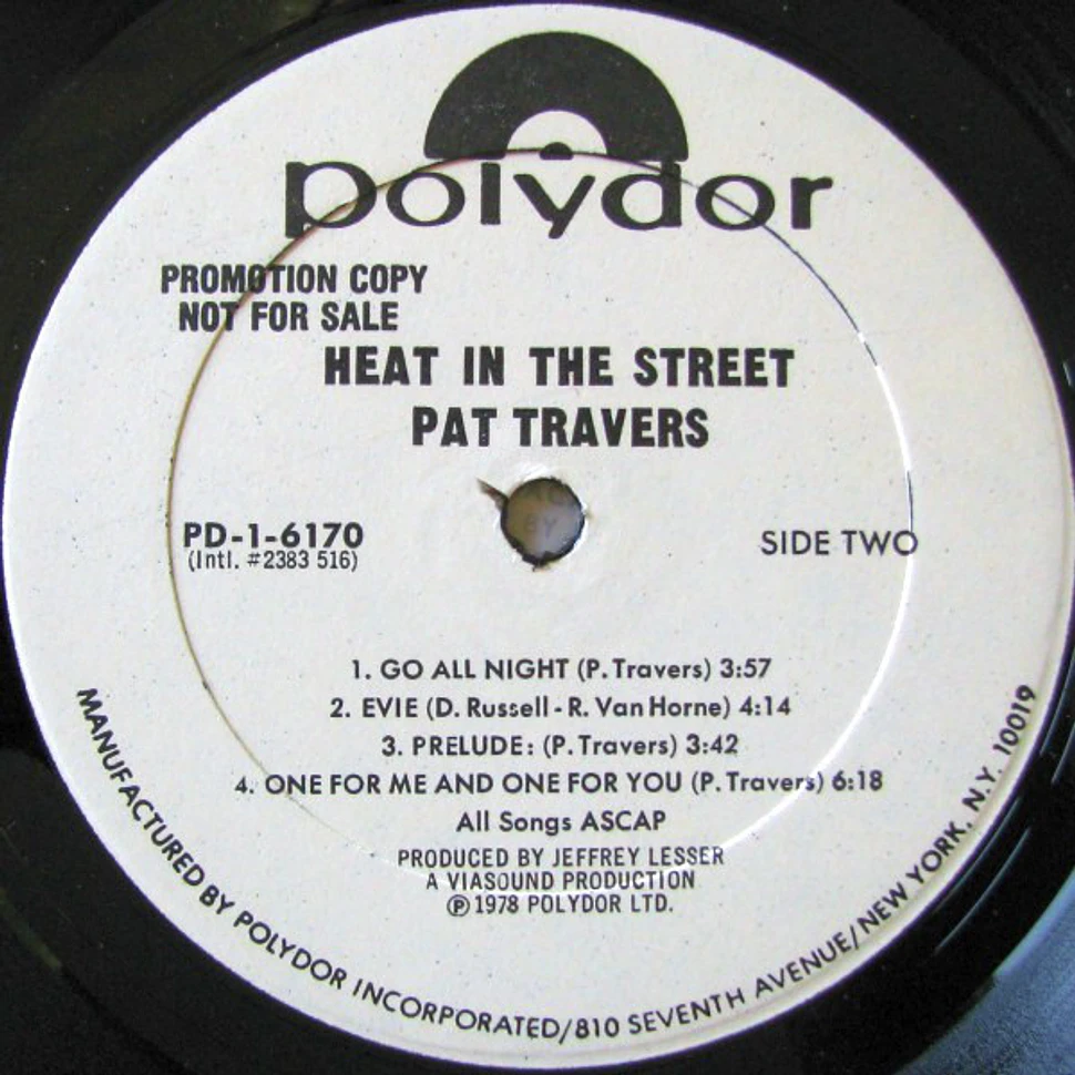 Pat Travers Band - Heat In The Street