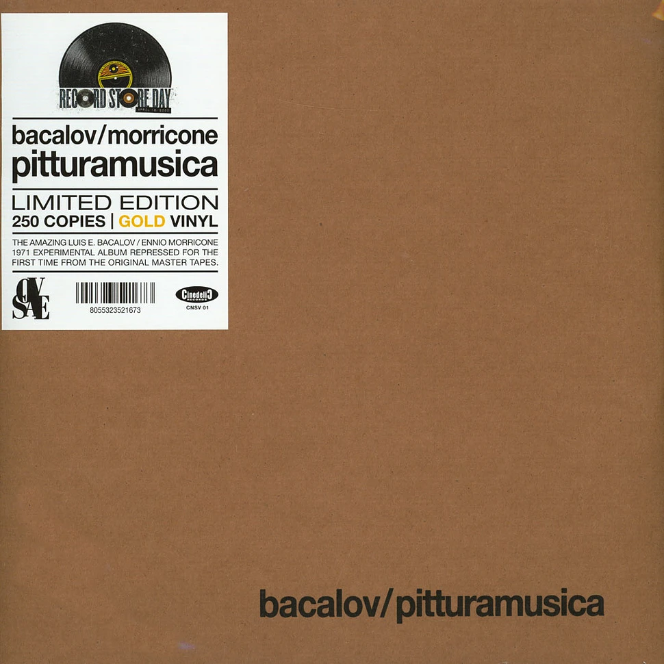 Luis Bacalov - Pitturamusica Golden Vinyl Edition