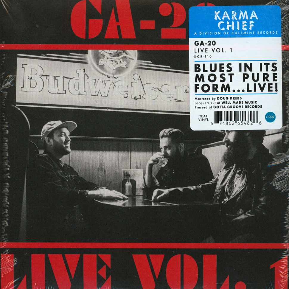 GA-20 - Live Volume 1 HHV EU Exclusive Teal Vinyl Edition