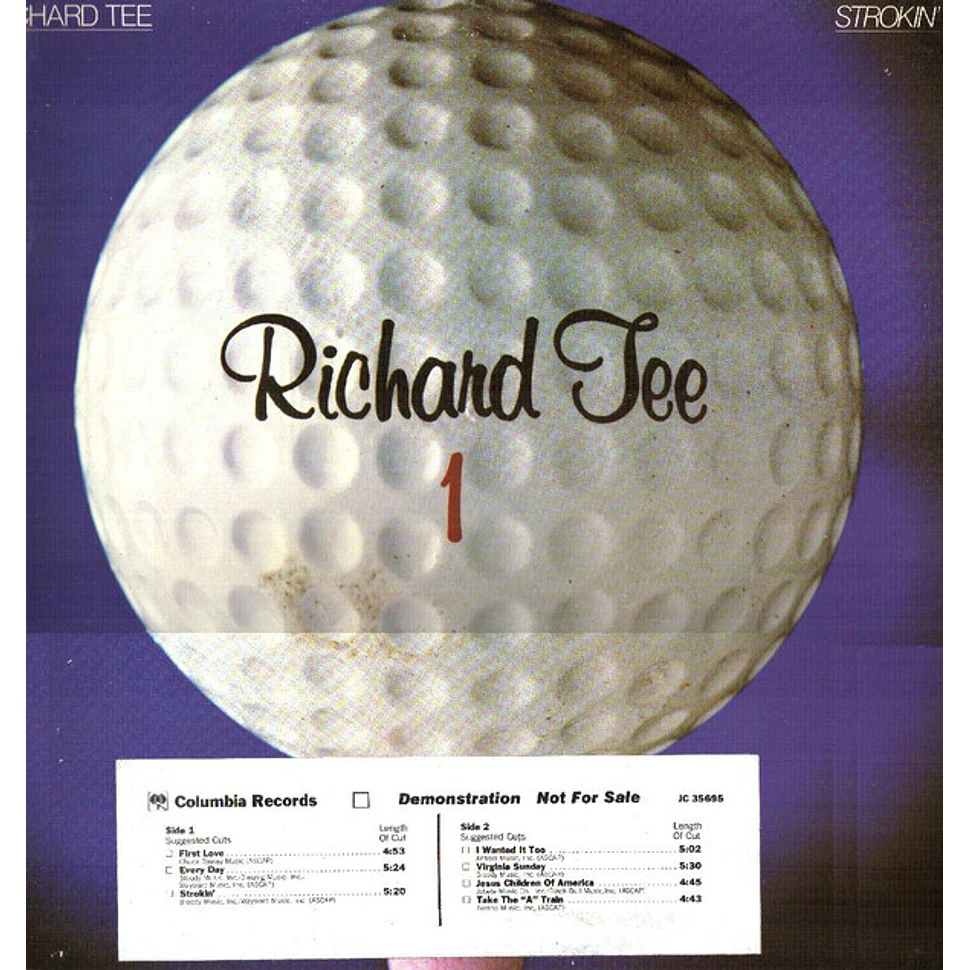 Richard Tee - Strokin' - Vinyl LP - 1979 - US - Original | HHV