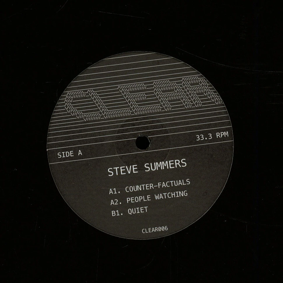 Steve Summers - Counter-Factuals