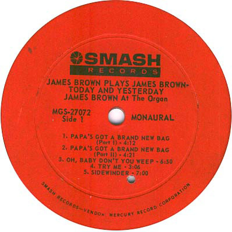 James Brown - James Brown Today & Yesterday