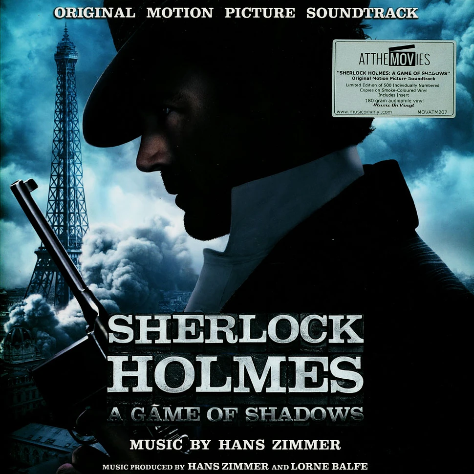 Hans Zimmer - OST Sherlock Holmes: A Game Of Shadows Limited Numbered Smoke Colored Edition