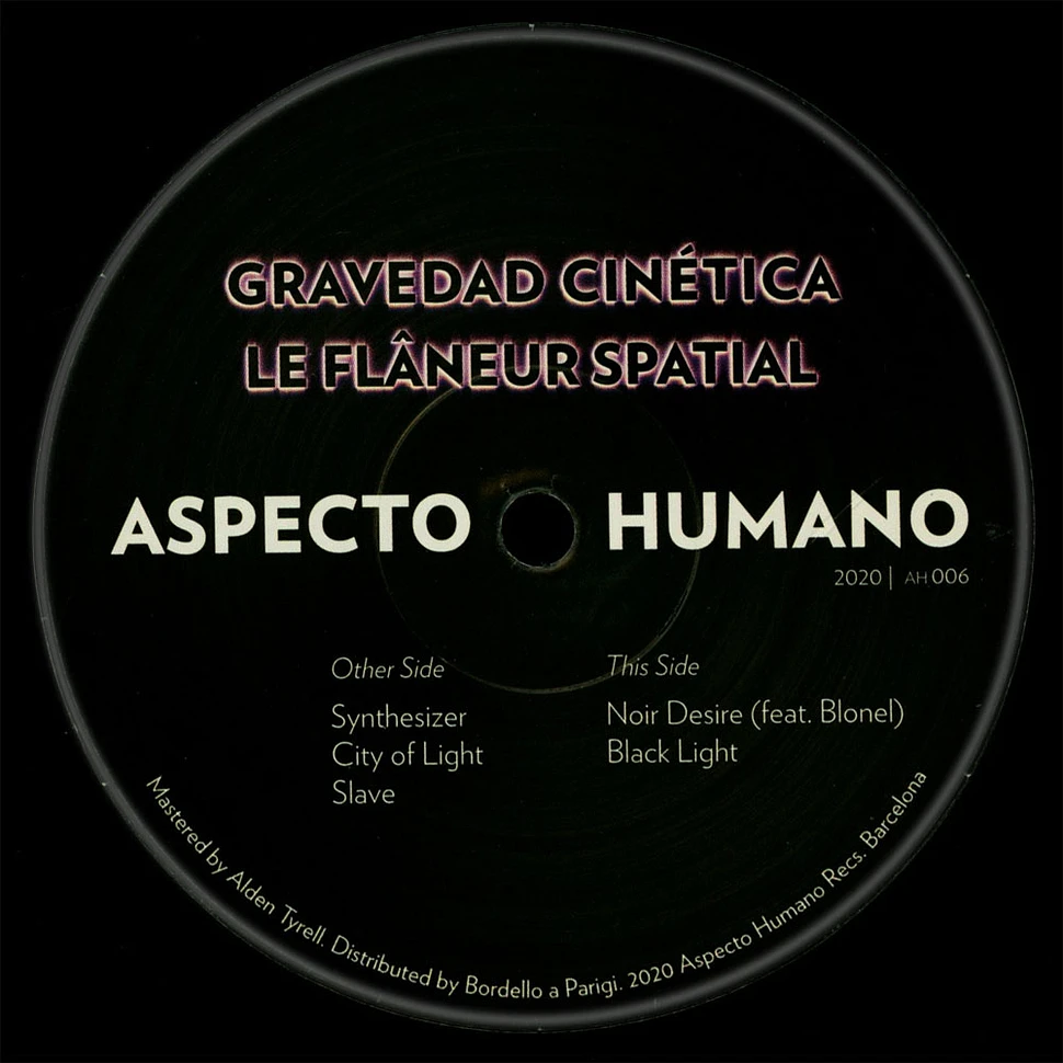 Gravedad Cinetica - Le Flaneur Spatial EP