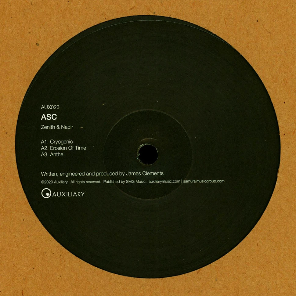 ASC - Zenith & Nadir Marbled Vinyl Edition