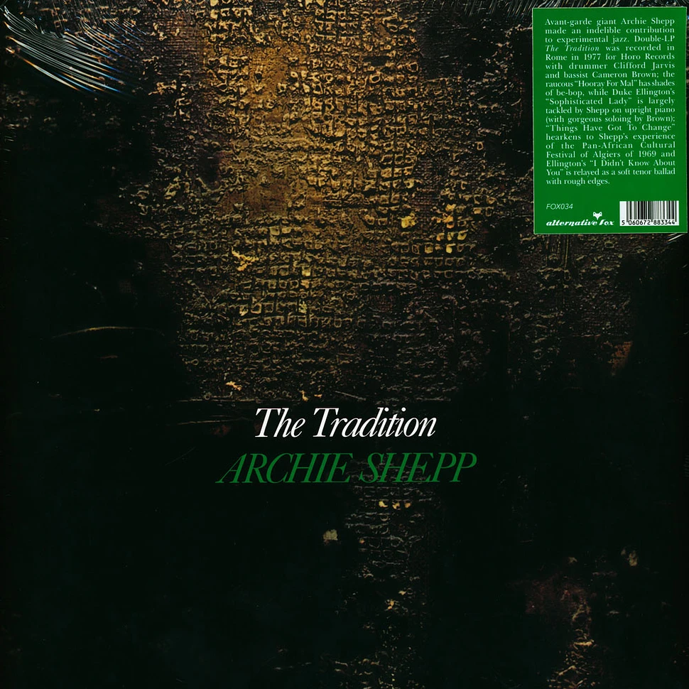 Archie Shepp - The Tradition