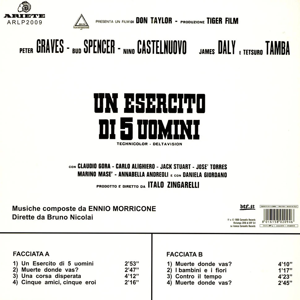 Ennio Morricone - Un Esercito Di 5 Uomini (Colonna Sonora Originale Del Film)