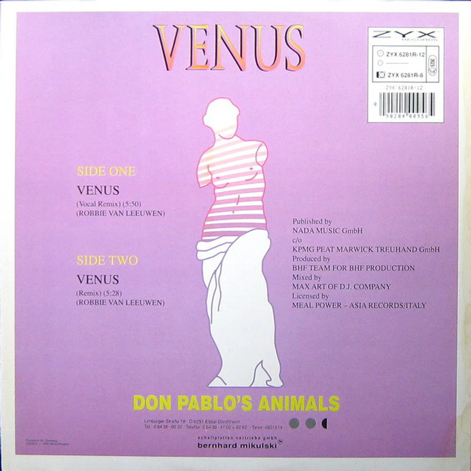 Don Pablo's Animals - Venus (The Remixes)