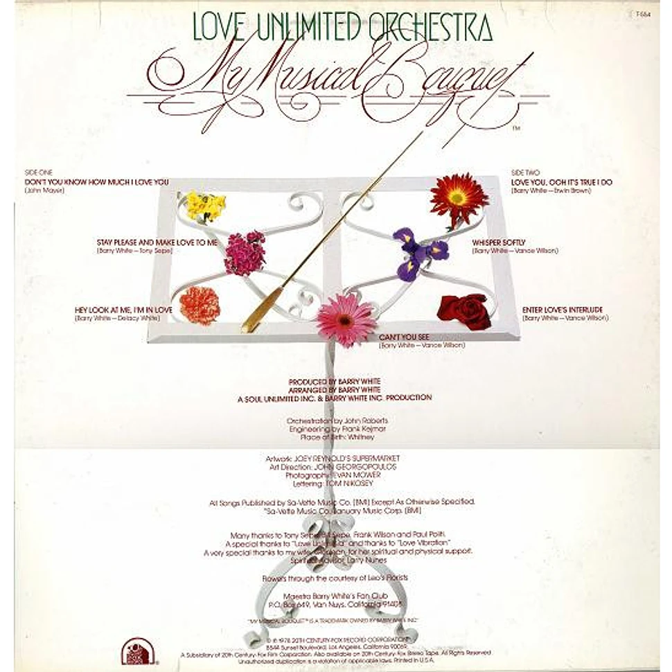 Love Unlimited Orchestra - My Musical Bouquet