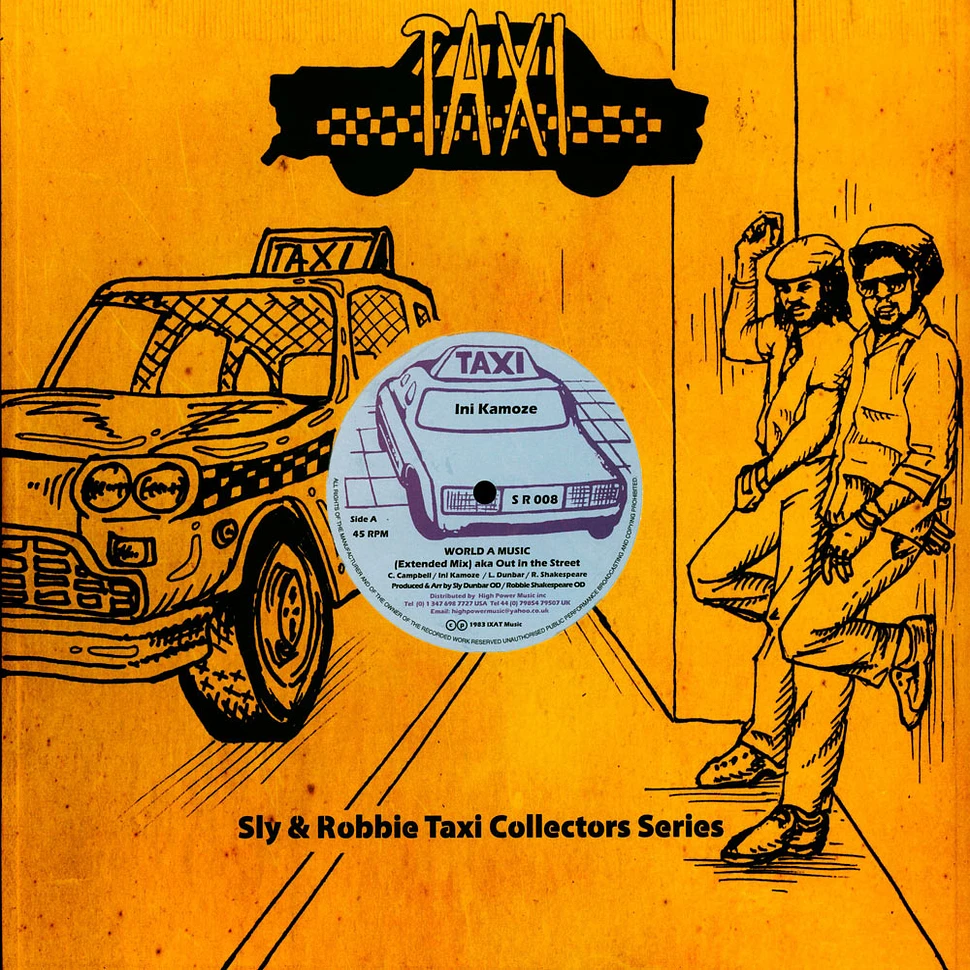 Ini Kamoze - World A Music Extended Mix / Out In The Street Dub