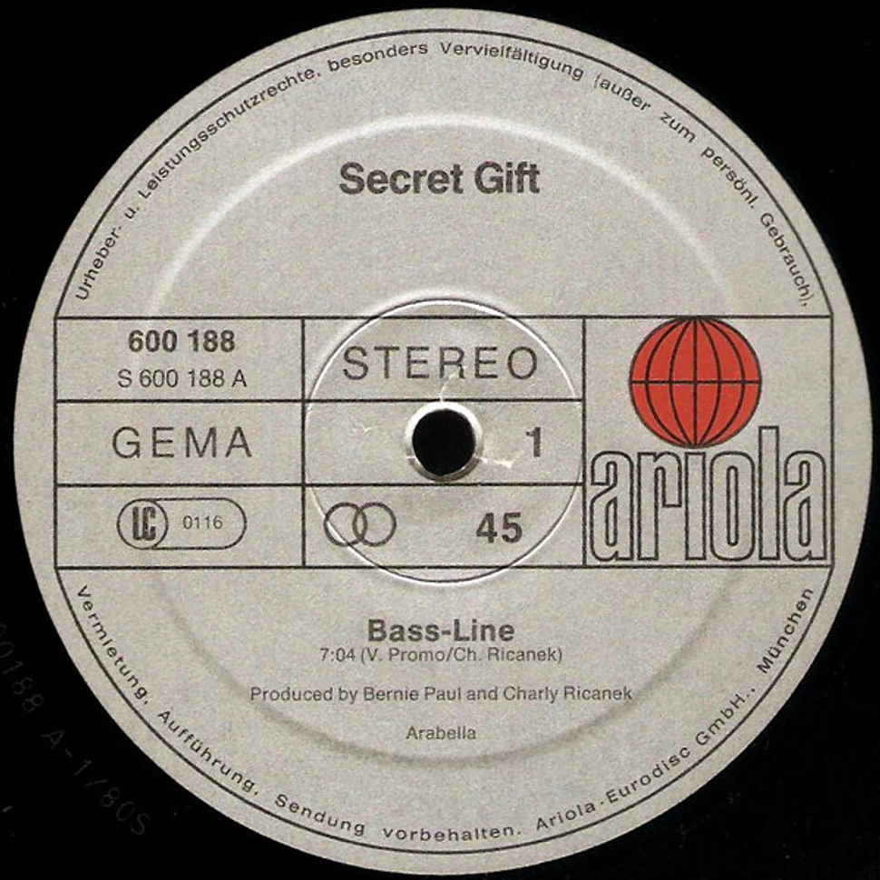 Secret Gift - Bass-Line / Rush Hour