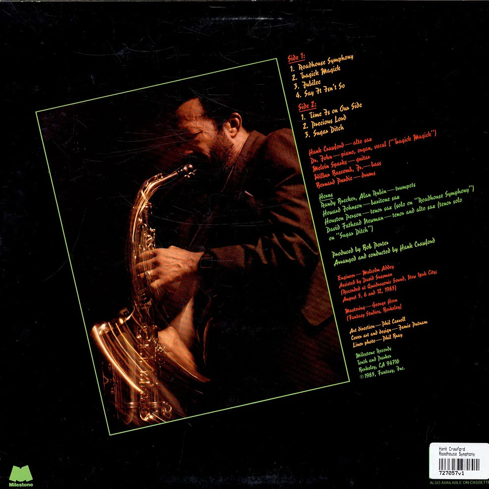 Hank Crawford - Roadhouse Symphony