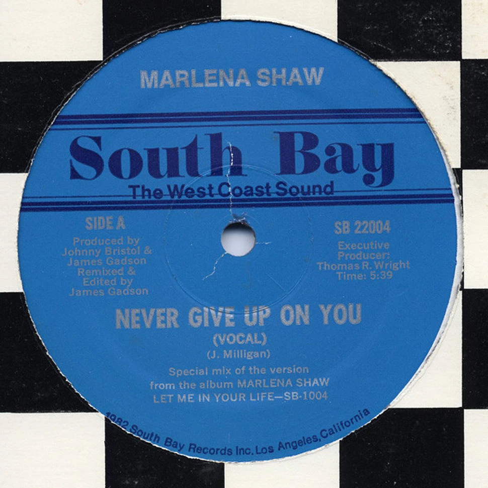Marlena Shaw - Never Give Up On You