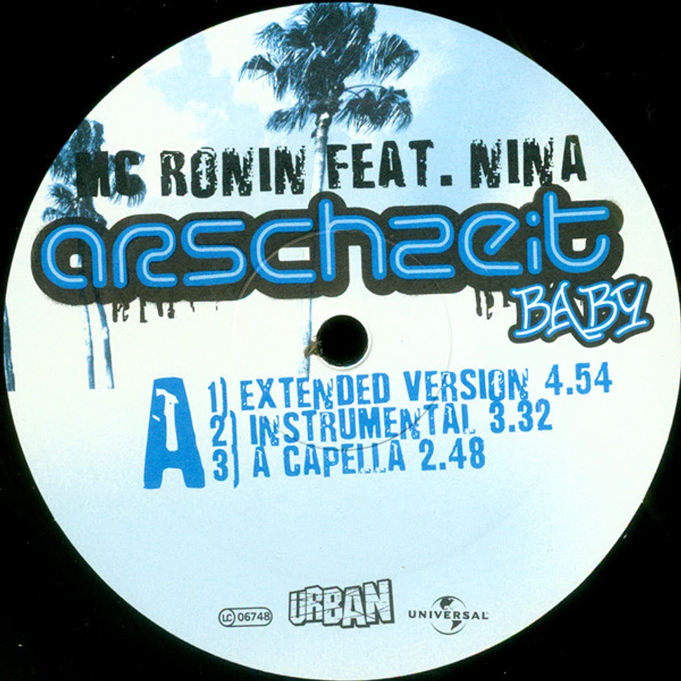 MC Ronin feat. Nina - Arschzeit Baby